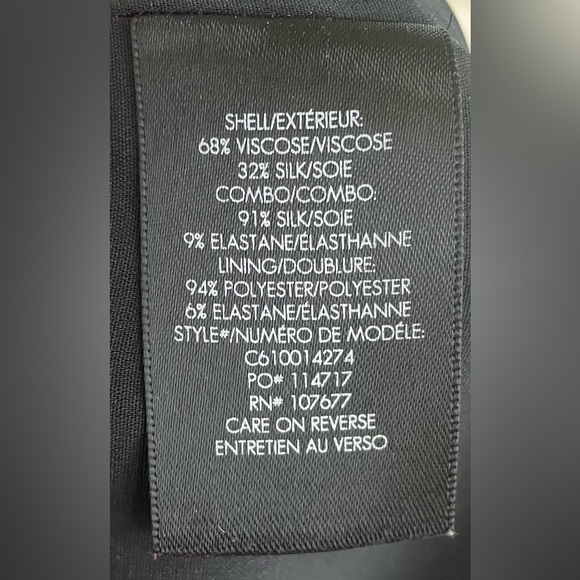 Alice and Olivia Women's Alecia Off Shoulder Top Baroque Burnout Paisley; size M - Picture 5 of 7